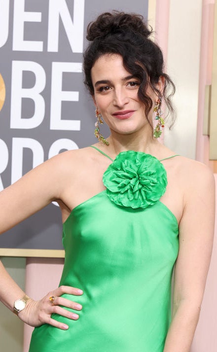 A close up on Jenny Slate