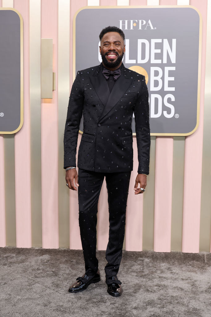 Colman Domingo arrives at the 80th Annual Golden Globe Awards