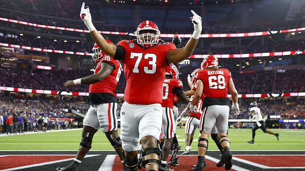 The University of Georgia Bulldogs snacked on TCU's defense—and some chicken wings—on the way to their record breakingly lopsided  college football title win.