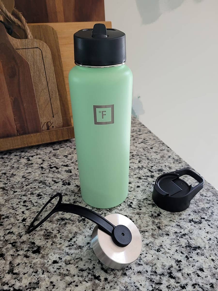 Got an Iron Flask water bottle today, best purchase I've ever made. Whole  lot less expensive than a hydroflask yet maintains high quality. Would've  got the 42 oz. but it wouldn't fit