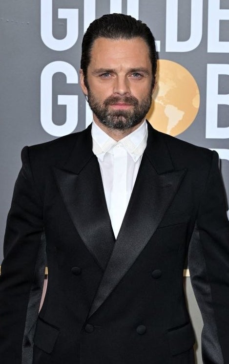 A close up on Sebastian Stan