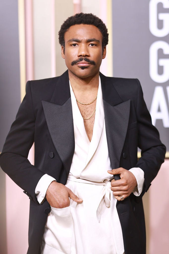 A close up on Donald Glover