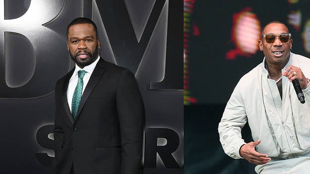 50 Cent has shared his thoughts on a video that shows his track “In Da Club” playing during a Ja Rule concert, with whom he has had a long-standing beef.