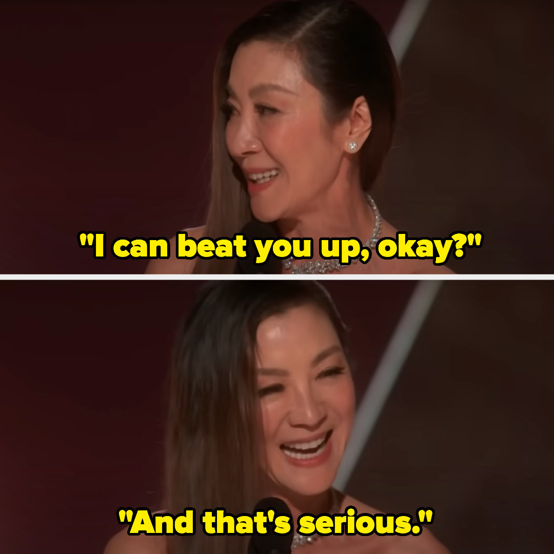 Michelle Yeoh Told Golden Globes Pianist To Shut Up - 62