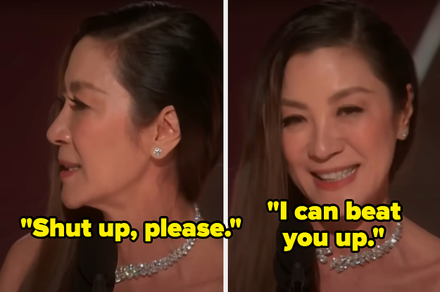 Michelle Yeoh Told The Golden Globes To "Shut Up" When They Tried To Cut Her Speech Short, And I'm LOVING This Energy