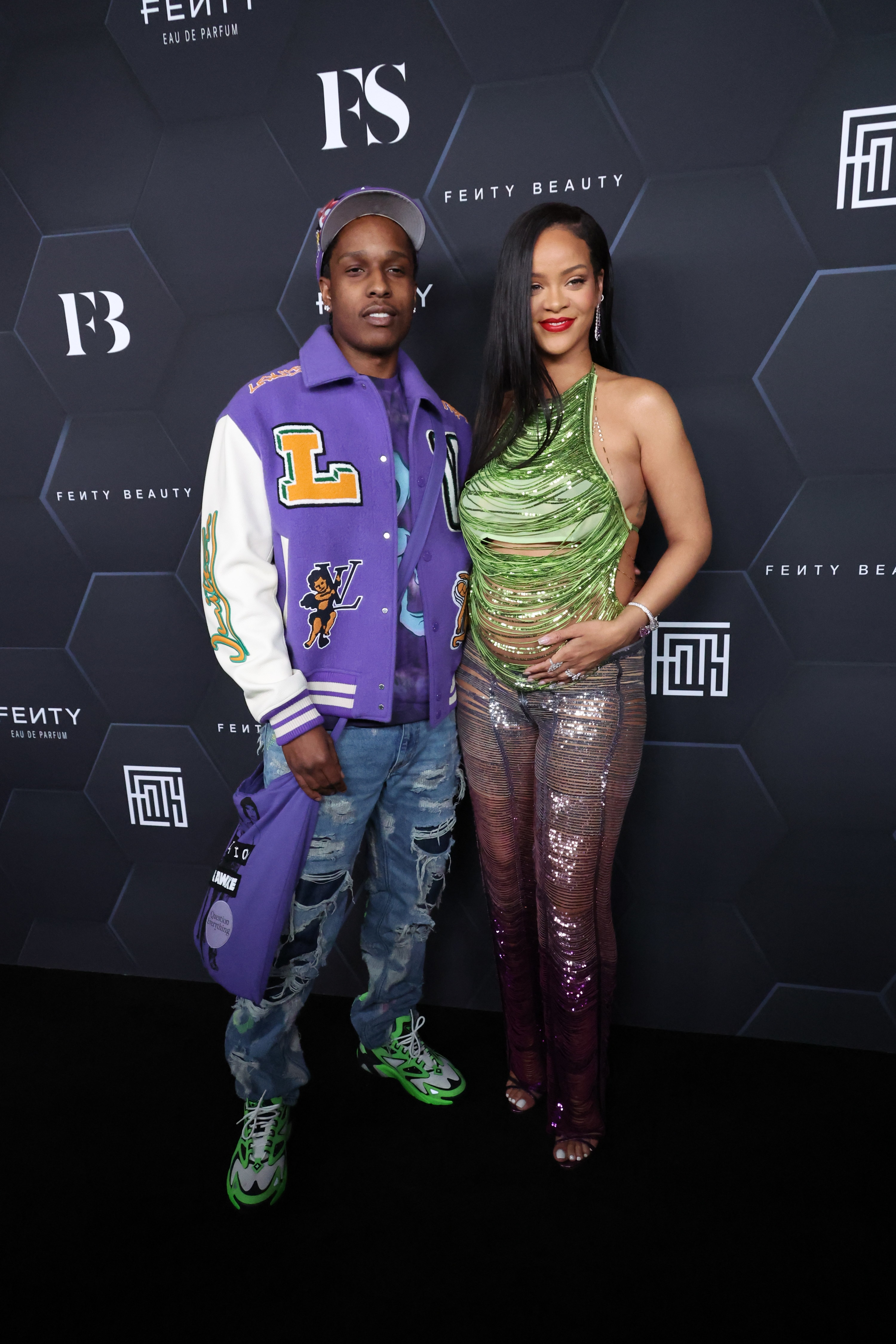 Rihanna And ASAP Rocky At 2023 Golden Globes - 49