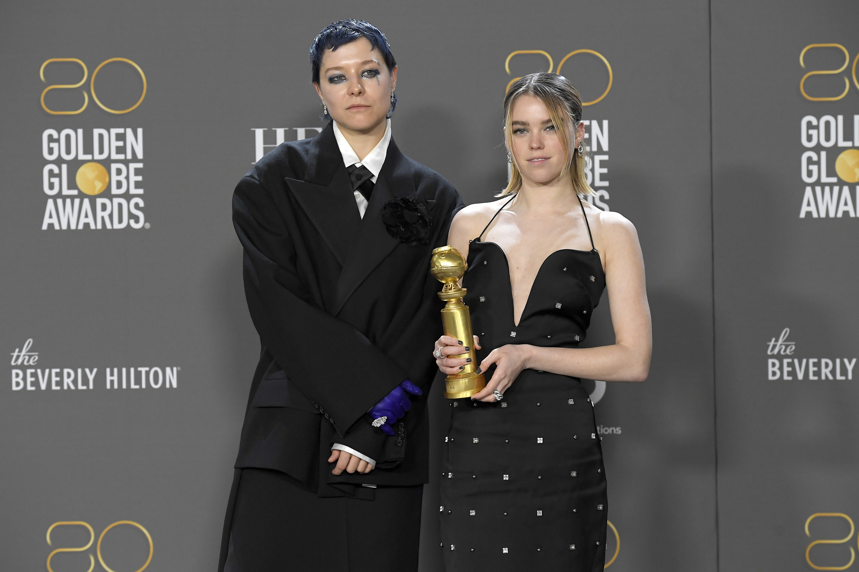 Emma D Arcy Talks Golden Globes Look  Nonbinary Identity - 58