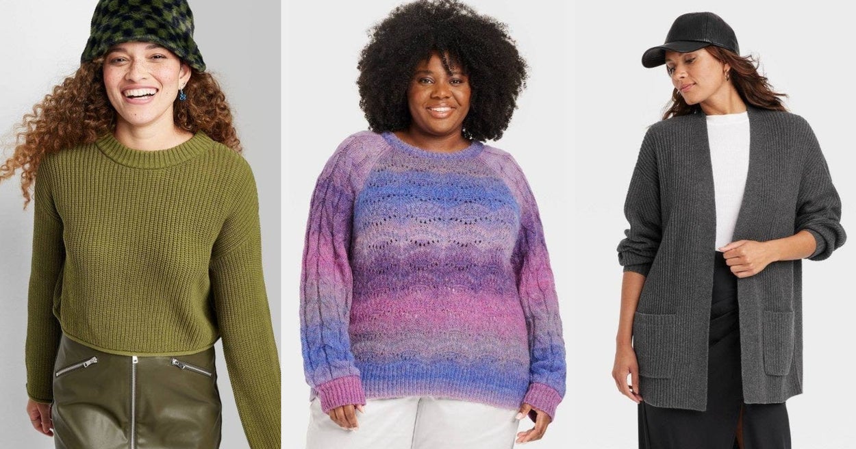 20 Sweaters From Target That'll Look So Good