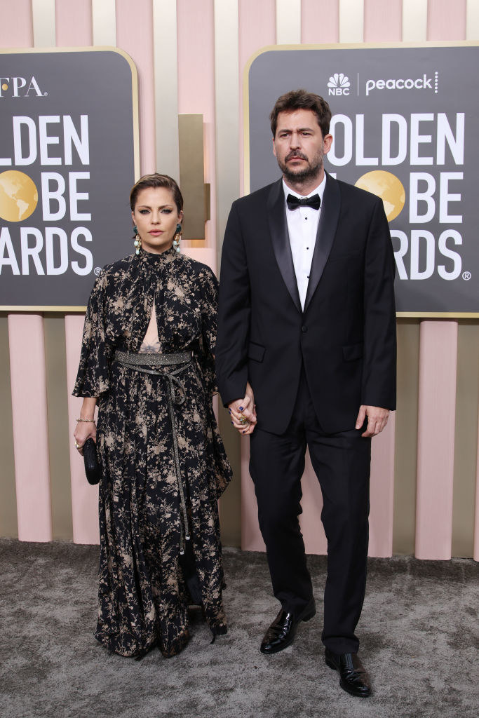 Golden Globes 2023 Red Carpet  Celebrity Couples - 81