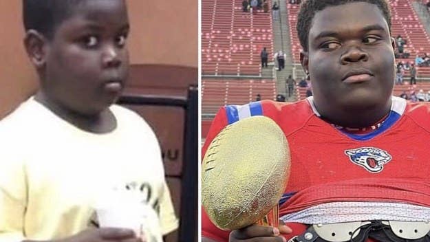 Dieunerst Collin, a.k.a. the one-time Popeyes meme kid, is now a freshman playing football for Lake Erie College—and he just secured a big deal.