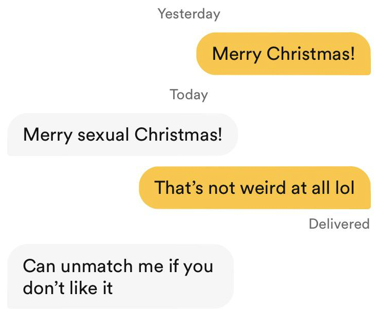 18 Bumble Dating App Screenshots That Are Unromantic - 48