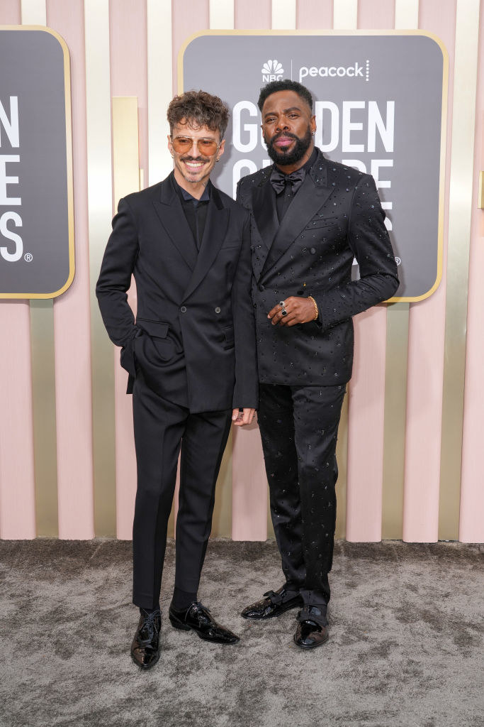 Raúl Domingo and Colman Domingo attend the 80th Annual Golden Globe Awards