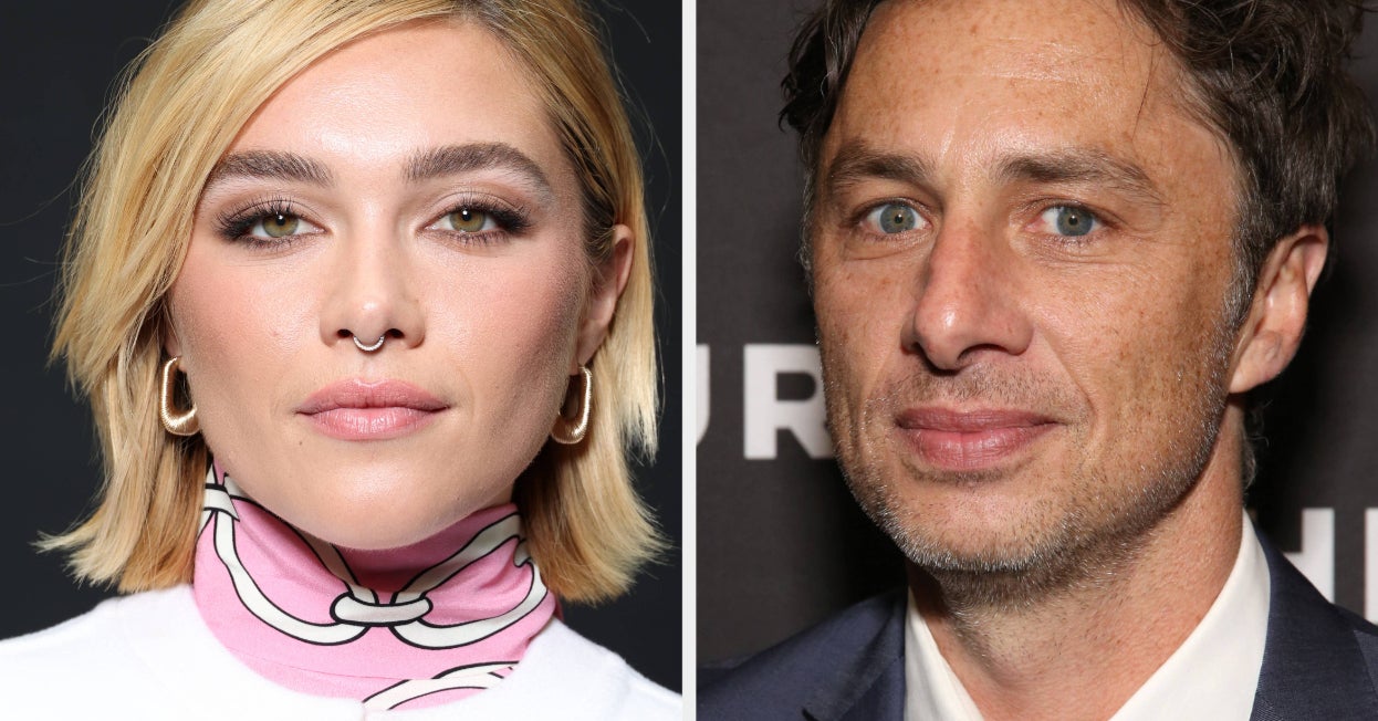 Florence Pugh Comments On Zach Braff Relationship