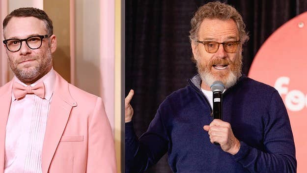 The 'Breaking Bad' star stopped by 'Jimmy Kimmel Live' this week, where he confirmed that he did in fact intervene when he noticed that Seth Rogen was too high.
