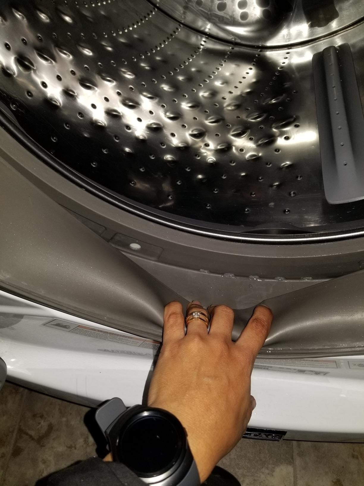 a cleanable  washing instrumentality   drum