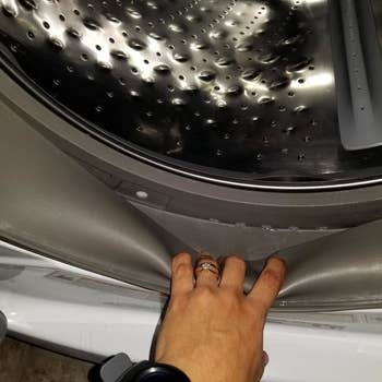 a cleanable washing instrumentality drum
