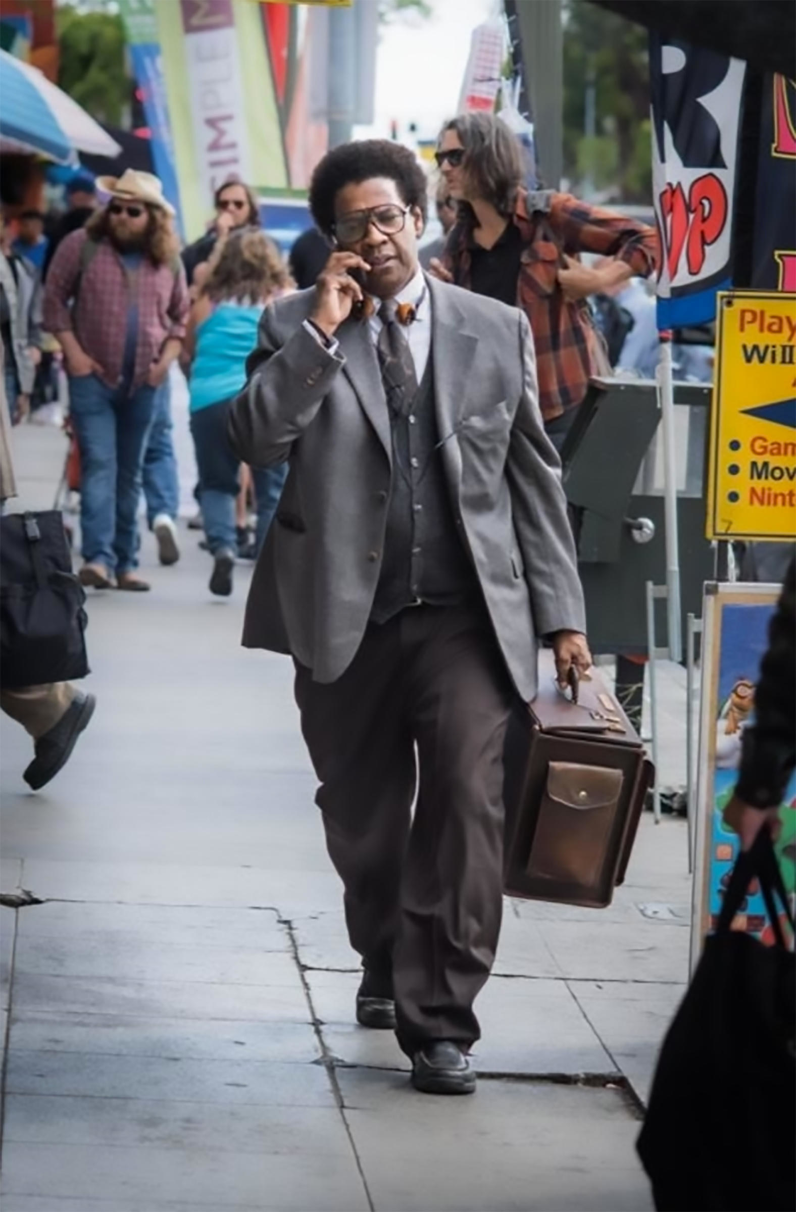 Denzel in one of his latest movies