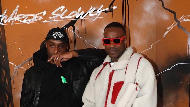 The British grime rapper said he would like to see the French fashion house go in a different direction and "leave the streetwear approach at Virgil."