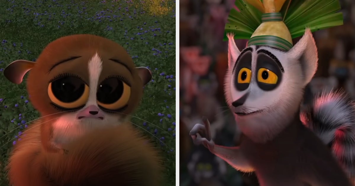 King Julien Maurice And Mort
