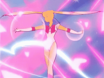 Sailor Moon transforming