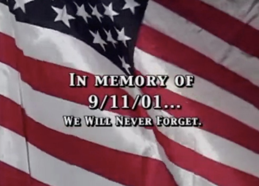 &quot;In memory of 9/11/01... We will never forget.&quot;