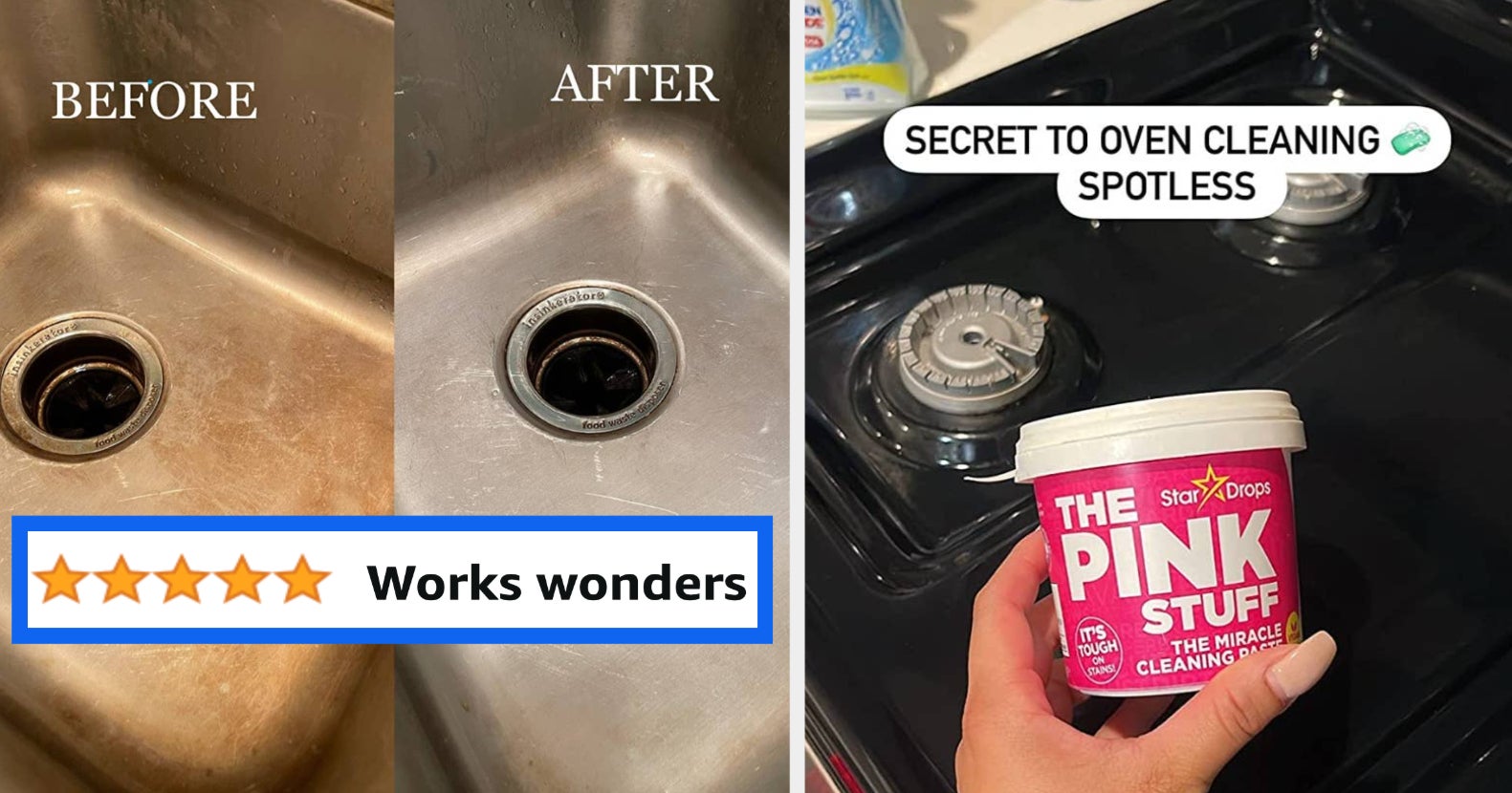 Just got The Pink Stuff, aside from cleaning the sink what can I use it  for? Can it be used on glass stove? : r/CleaningTips