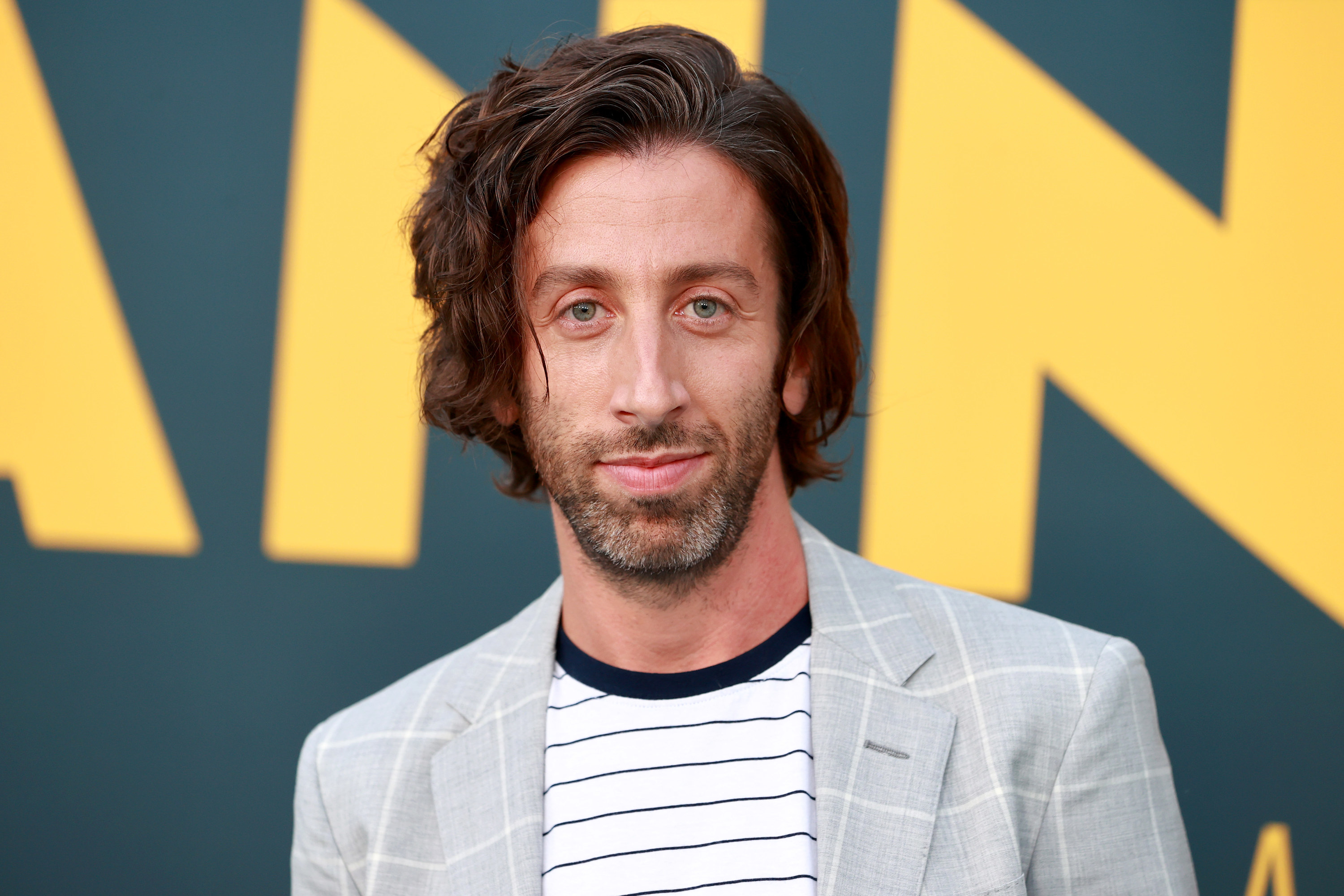 Simon Helberg on the red carpet