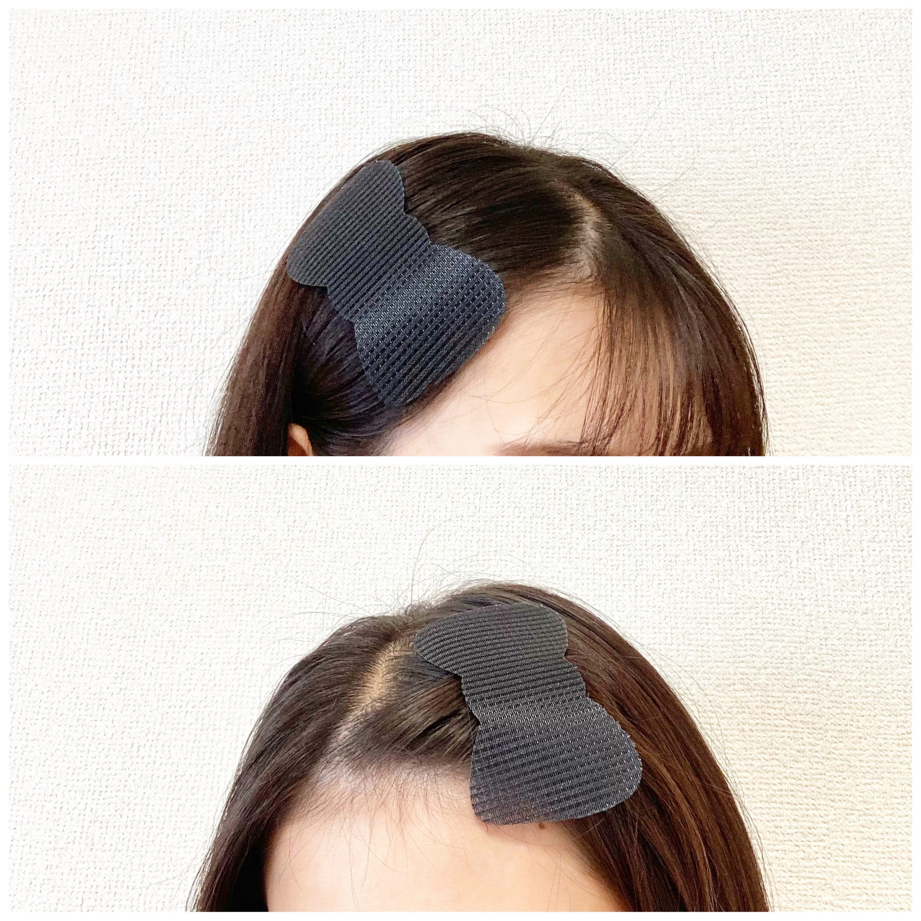 DAISO（ダイソー）の便利なヘアアイテム「前髪固定シート（8枚）」