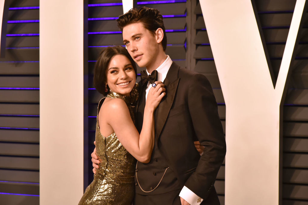 Vanessa and Austin hugging