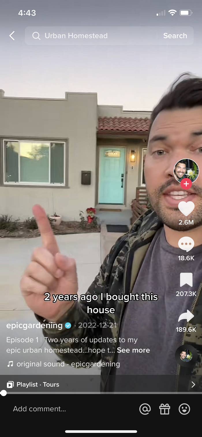 Kevin saying &quot;2 years ago I bought this house&quot;
