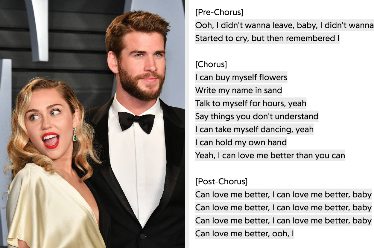 Miley Cyrus's Lyrics About Liam Hemsworth Breakup In New Song