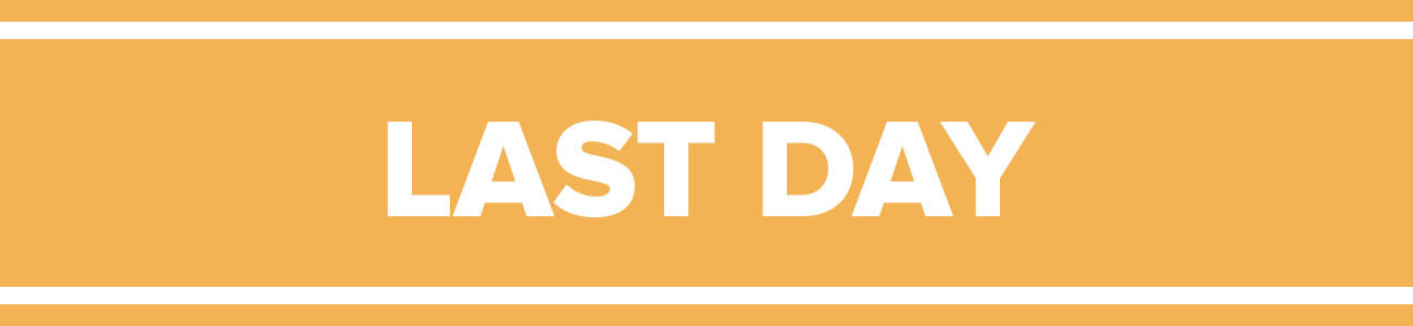 header bar with copy reading &quot;last day&quot;