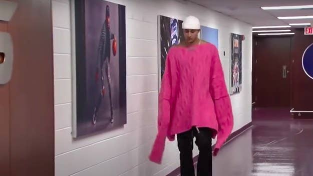 The massive pink sweater worn by Kyle Kuzma has now inspired a new bobblehead from the Washington Wizards. The piece is available starting Friday.