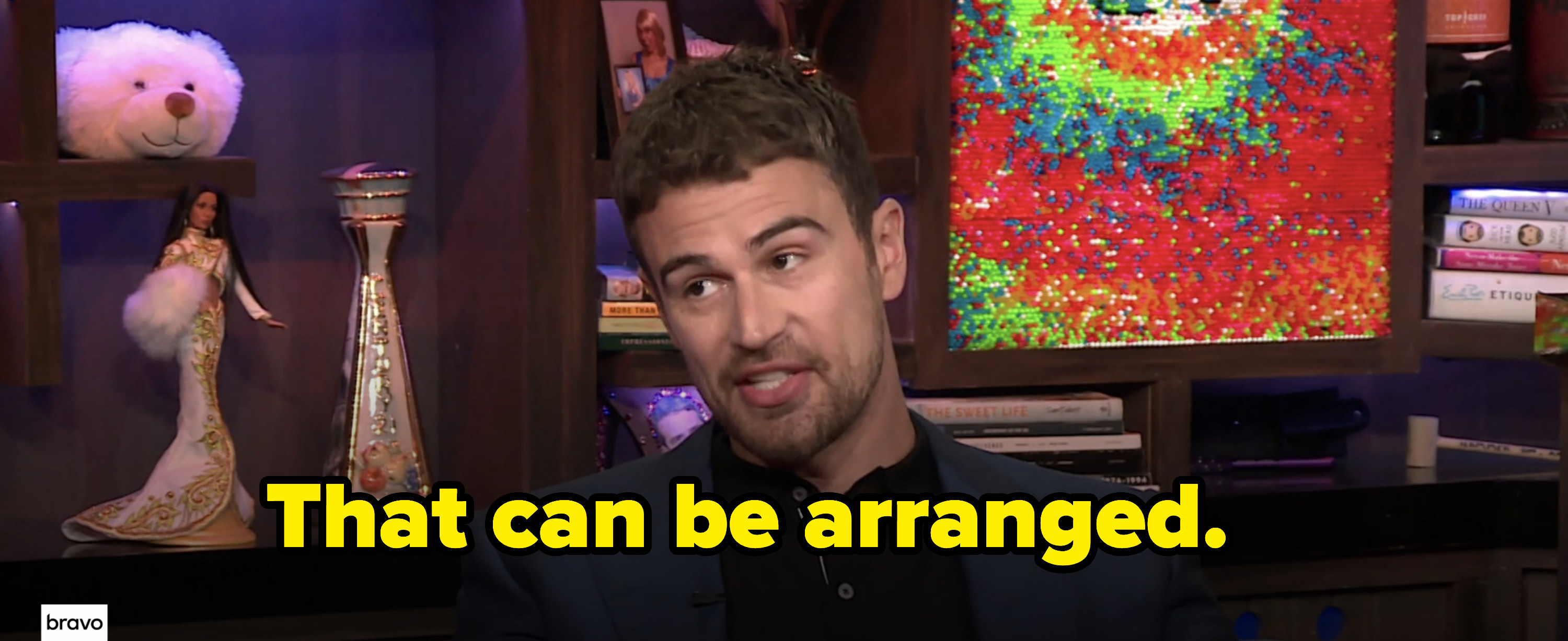 Theo James Watch What Happens Live  - 95