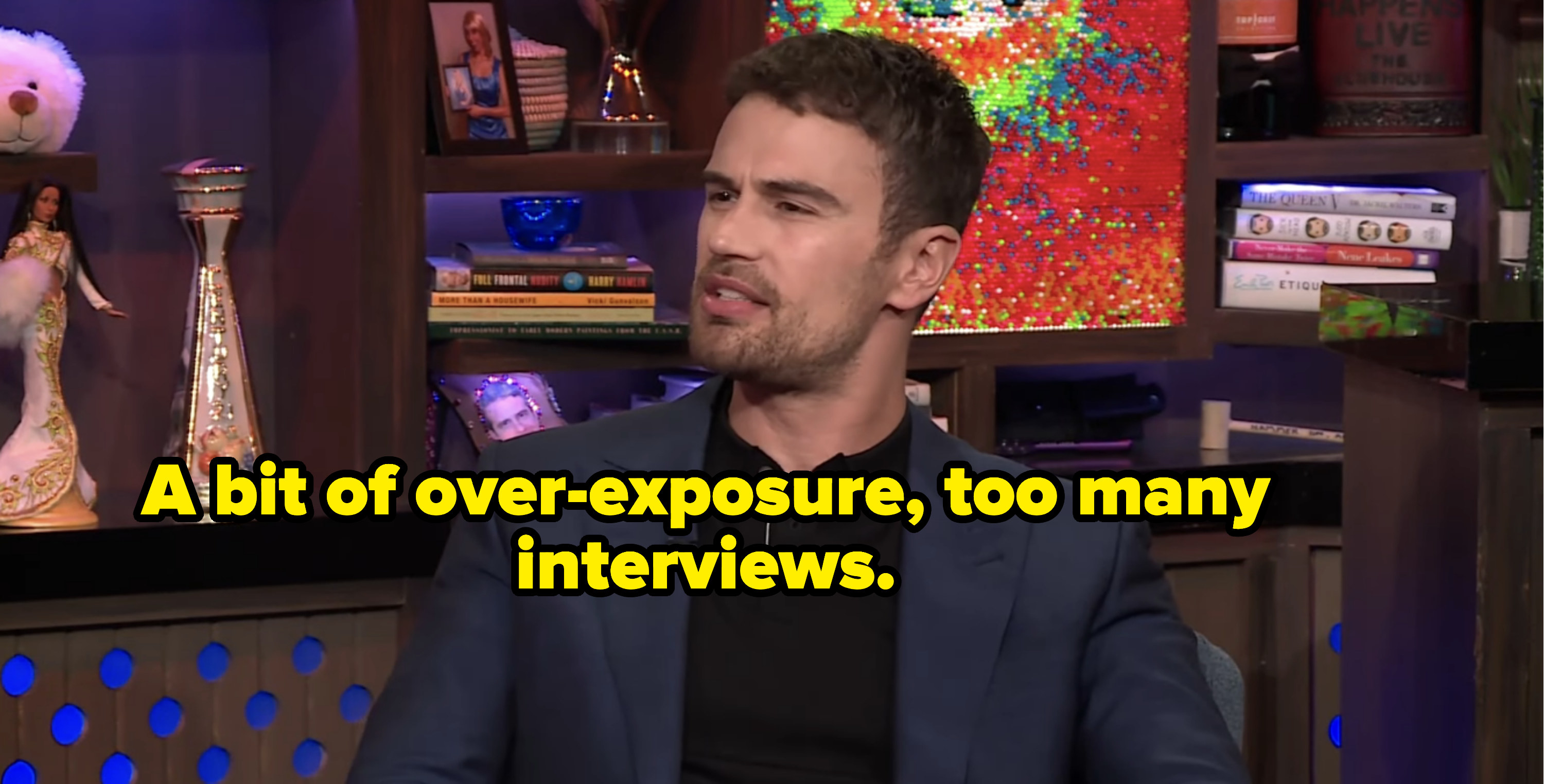 Theo James Watch What Happens Live  - 8