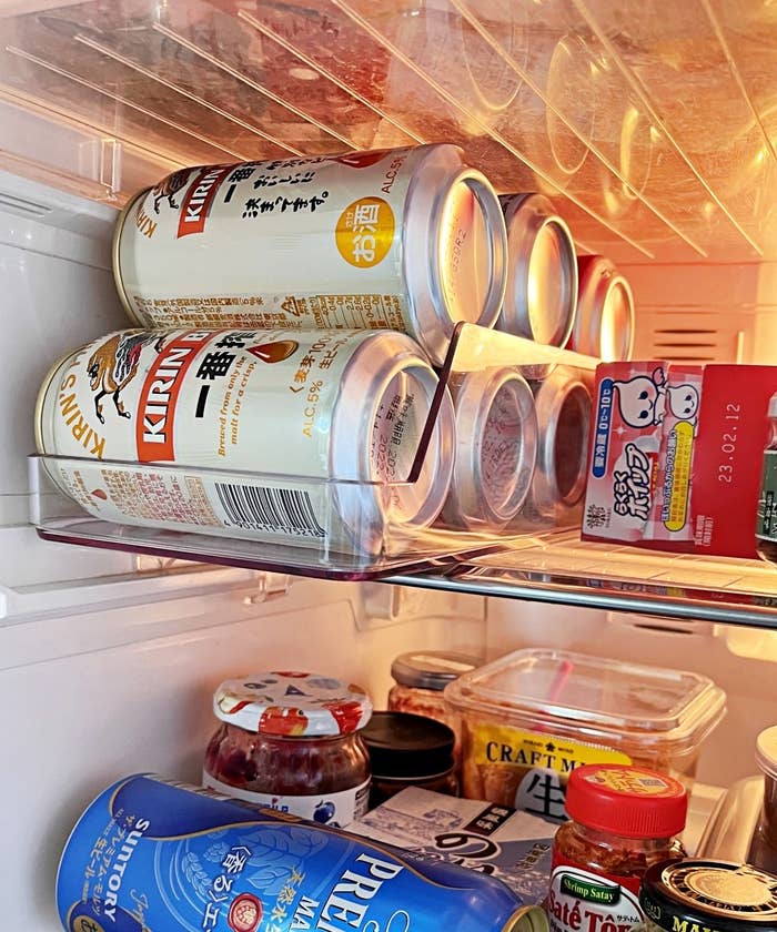NITORI（ニトリ）おすすめの便利グッズ「丈夫で割れにくい冷蔵庫トレー 350mL缶用（Nブラン）」