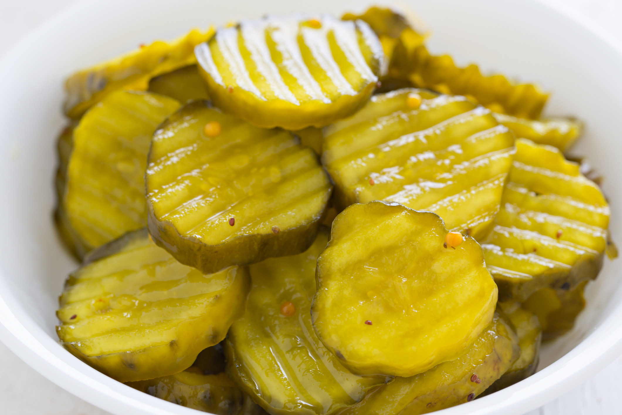 Bread-and-butter pickle chips