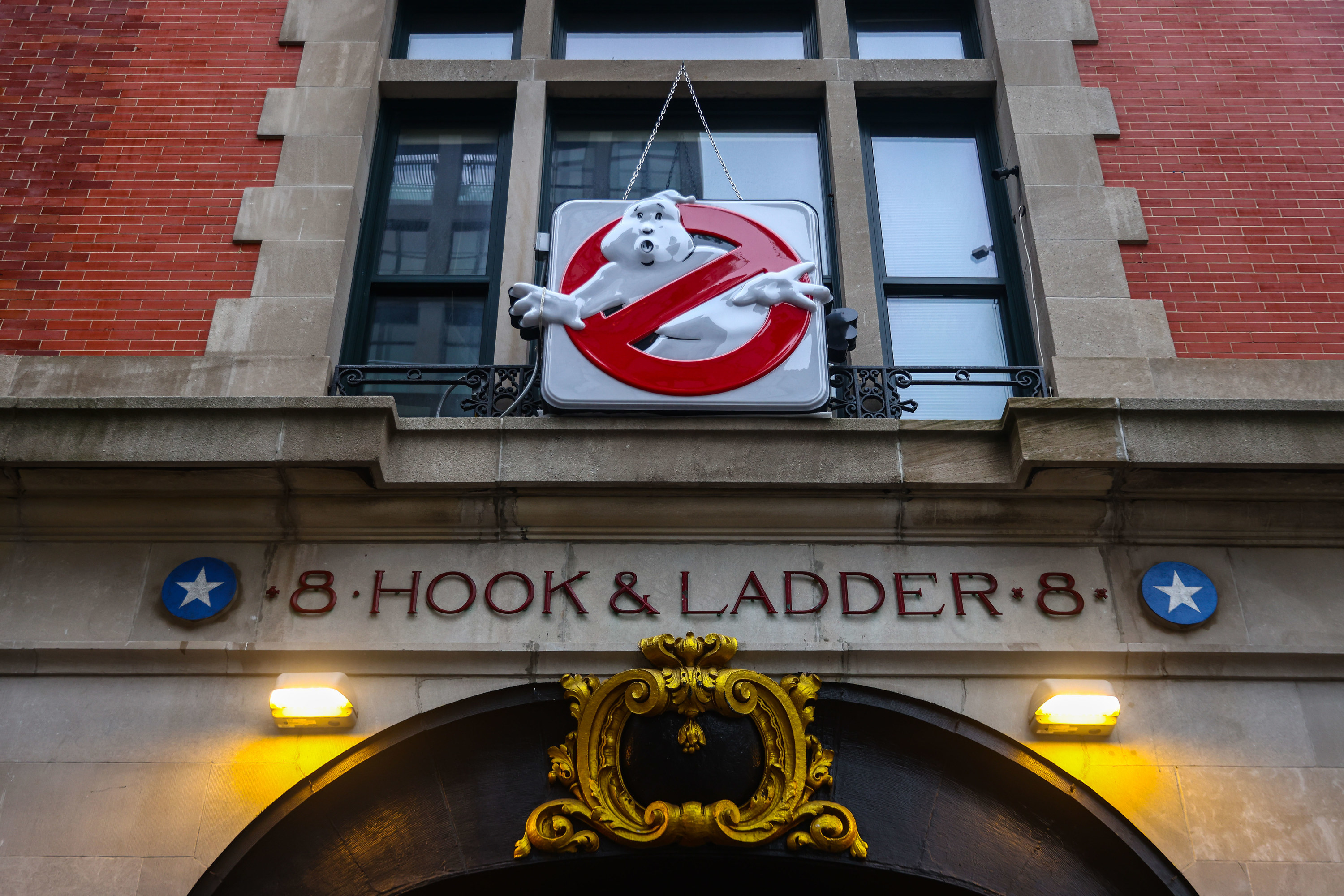 Ghostbusters Headquarters at Hook &amp;amp; Ladder Company in Lower Manhattan, New York, United States in 2022