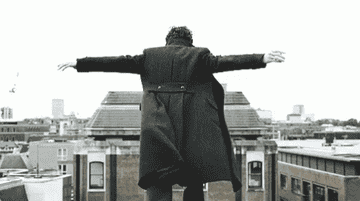 Sherlock jumps