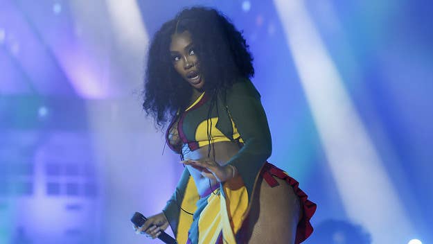 SZA continues her reign atop the Billboard 200 chart, as the R&amp;B superstar’s sophomore LP 'SOS' earned 125,000 equivalent album units in the U.S. this past week