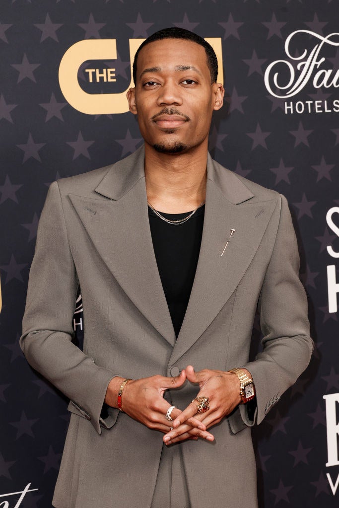 A closeup on Tyler James Williams