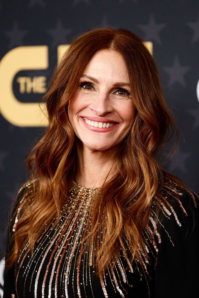 A closeup on Julia Roberts
