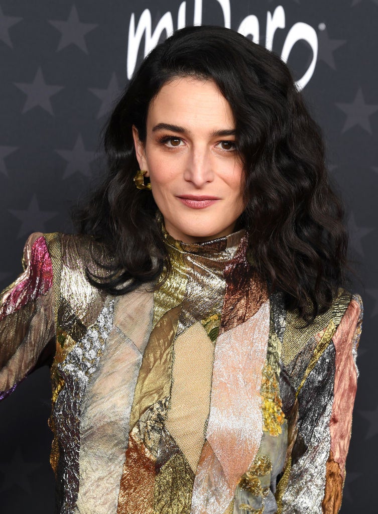 A closeup on Jenny Slate