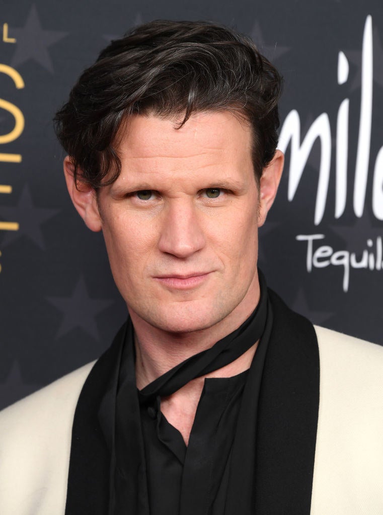 A closeup on Matt Smith