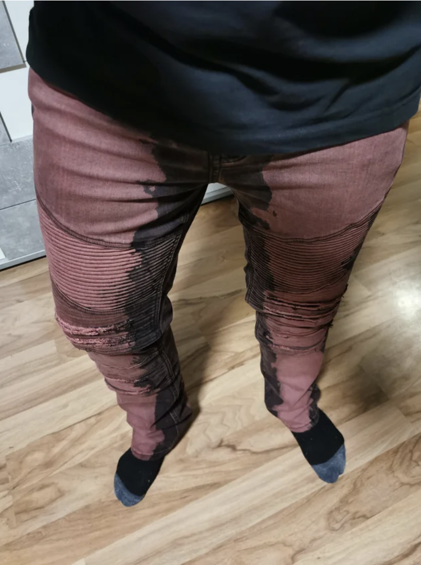 pants that look like they&#x27;re dripping