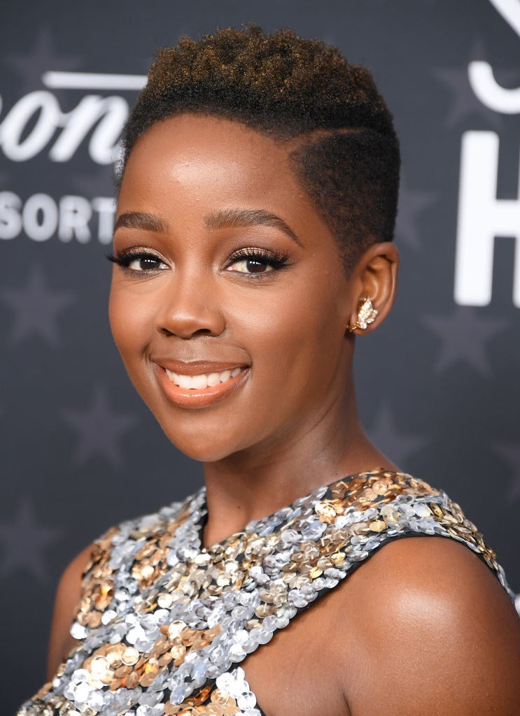A closeup on Thuso Mbedu