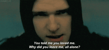&quot;You told me you loved me. Why did you leave me, all alone?&quot;