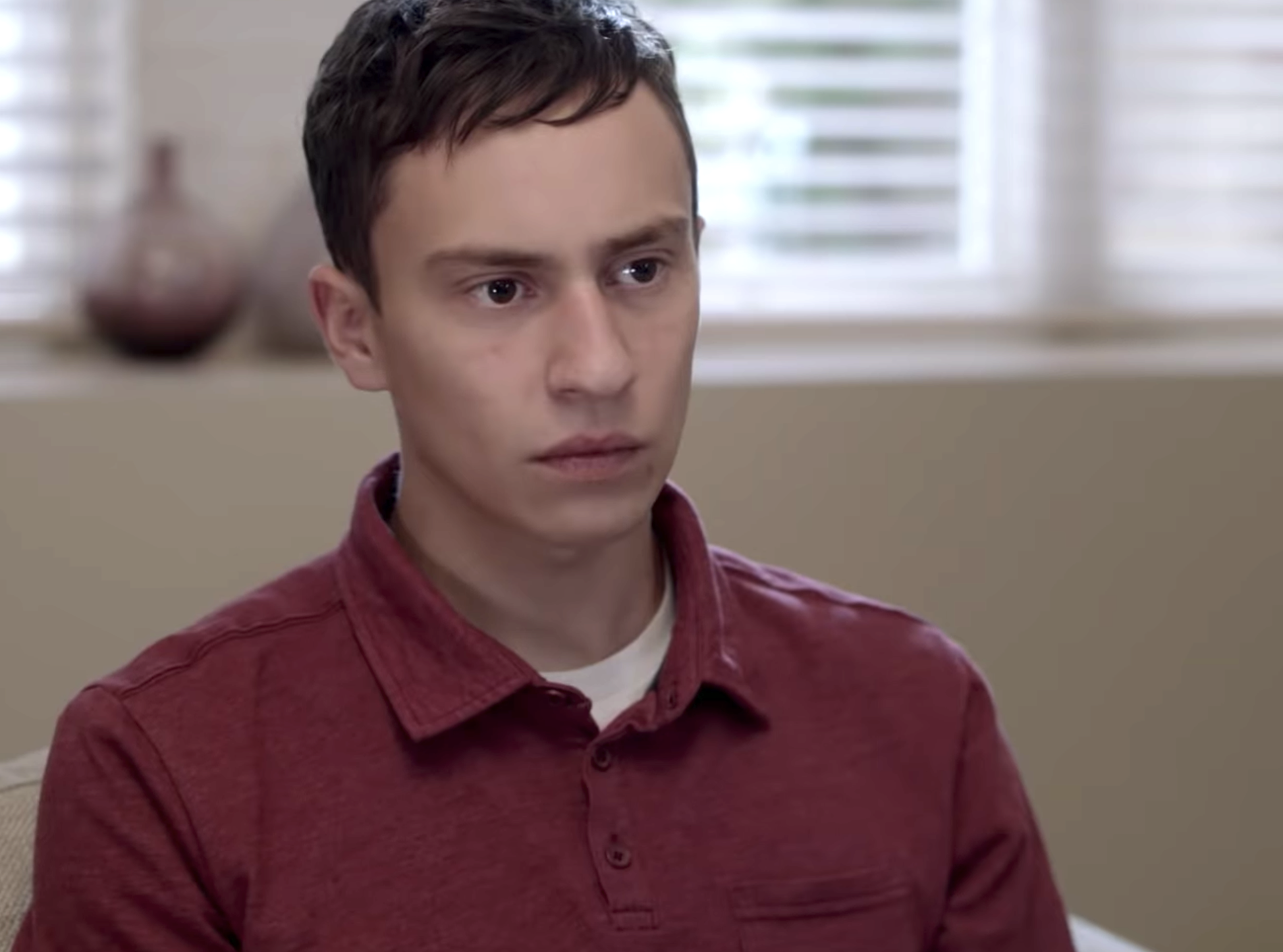 keir gilchrist stares deadpan in &quot;atypical&quot;