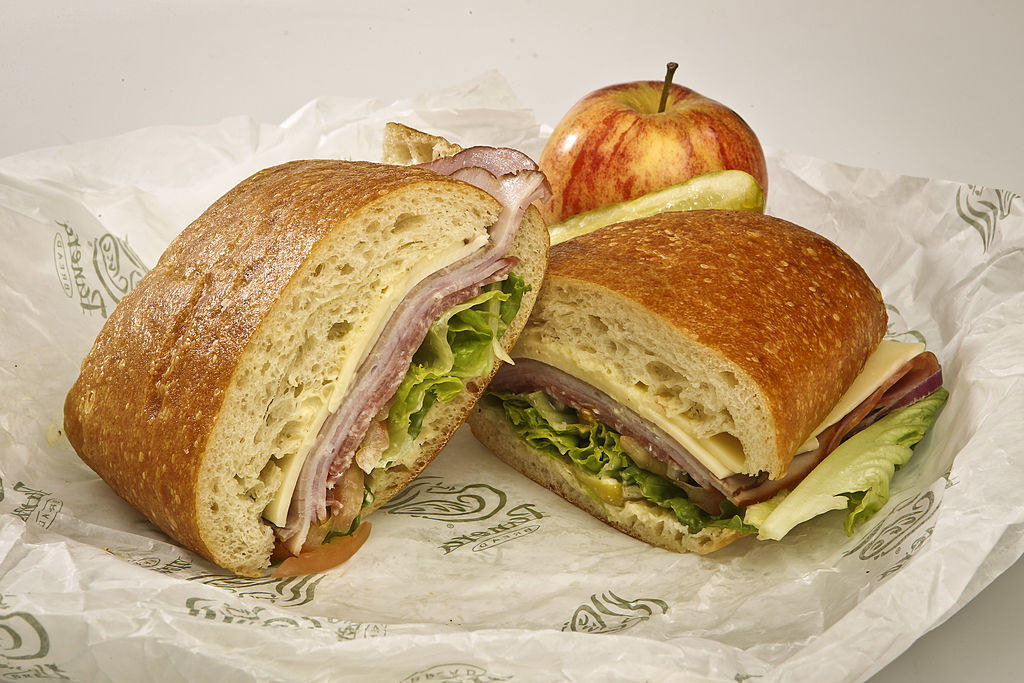 a panera sandwich