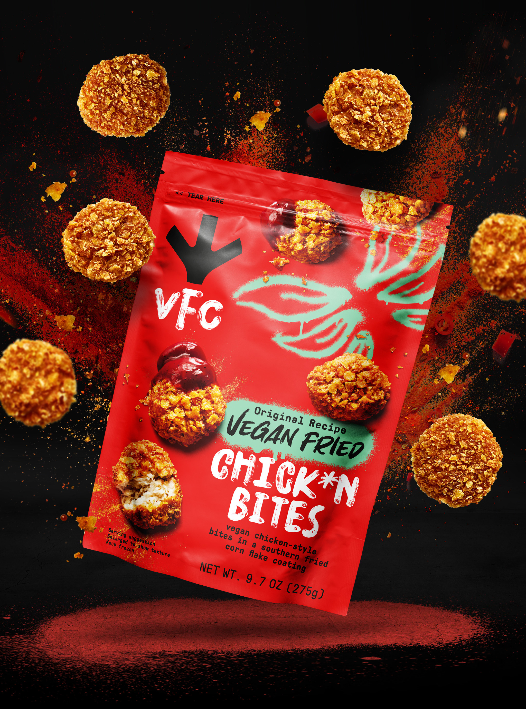 bag of VFC chicken